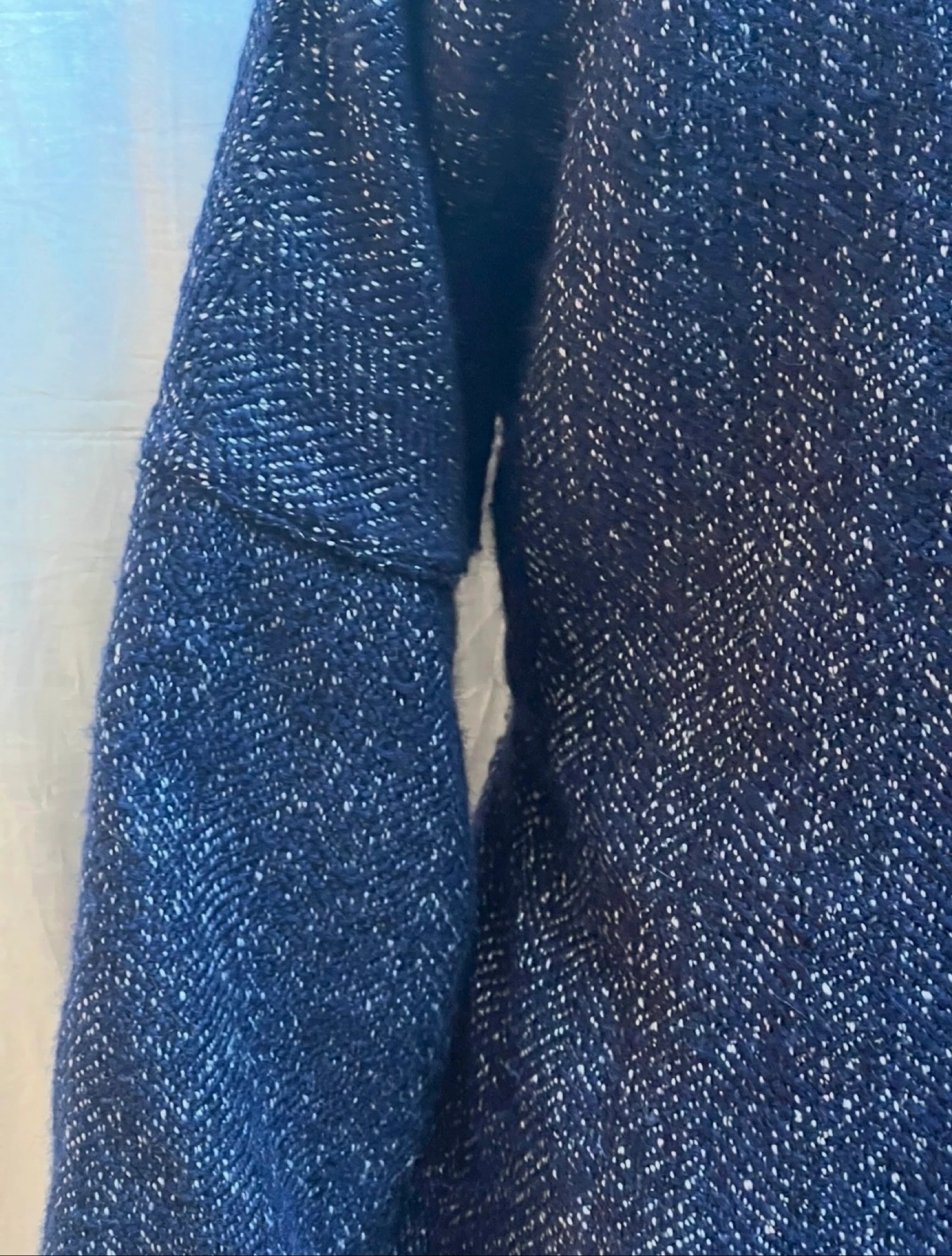 Minspri vest met twee kleuren van gemengde wol – photo 9